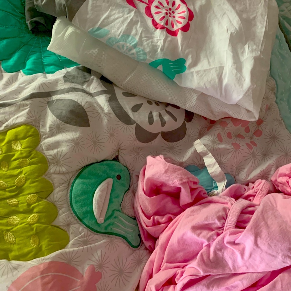 Crib set for babygirl